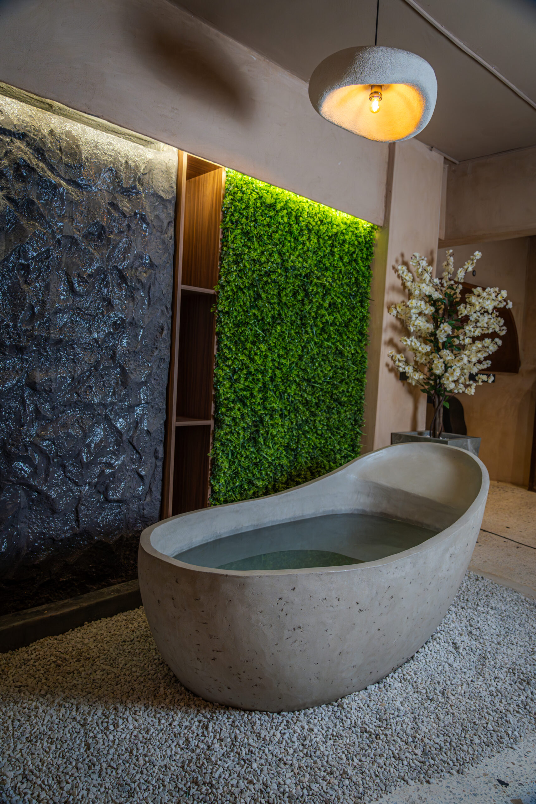 Baignoire en béton ciré/texturé – Image 2