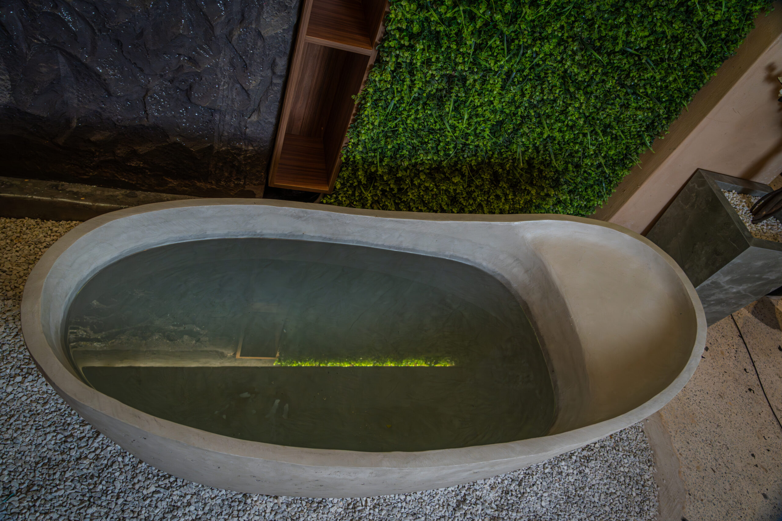 Baignoire en béton ciré/texturé – Image 3